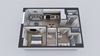 Kado NW One Bedroom One Bathroom A5 Floor Plan Kado NW One Bedroom One Bathroom A5 Floor Plan